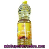 Aceite Girasol Tapon Amarillo, Hacendado, Botella 1 L