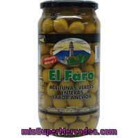 Aceitunas Sabor Manzanilla-anchoa Faro, Tarro 900 G