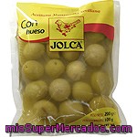 Aceitunas Verdes Manzanilla Con Hueso Jolca 100 G.