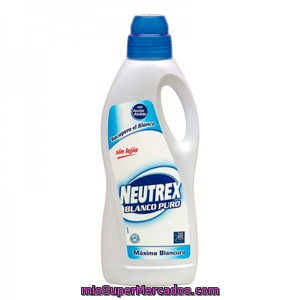 Activador Lavado Liquido Blanqueante Oxy (ropa Blanca), Neutrex, Botella 800 Cc
