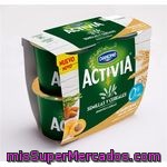 Activia Yogur 0% Albaricoque Y Mix De Cereales 4x120g