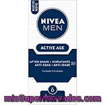 After Shave + Hidratante Anti Edad Para Hombre Nivea 75 Ml.