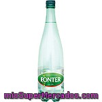 Agua Mineral Con Gras Fonter, Botella 1 Litro