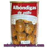 Albondigas De Pollo, La Nora, Bote 415 G
