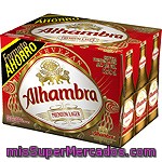 Alhambra Cerveza Rubia Nacional Premium Caja De 12 Botellas 25 Cl