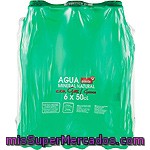 Aliada Agua Mineral Natural Con Gas Pack 6 Botellas 50 Cl