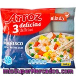 Aliada Arroz Tres Delicias Con Marisco 2 Raciones Bolsa 500 G