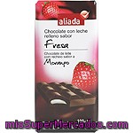 Aliada Chocolate Con Leche Relleno Sabor Fresa Tableta 100 G