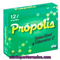 Ampollas Propolis (jalea Real Y Vitamina C) *vuelta Al Cole*, Deliplus, Caja 12 U - 120 G