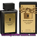 Antonio Banderas The Golden Secret Eau De Toilette Natural Masculina Spray 100 Ml