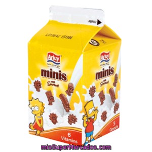Arluy Simpson Mini Galletas Chocolateadas De Desayuno Caja 100 Grs