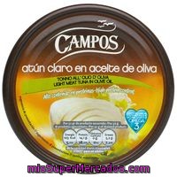 Atún Claro En Aceite De Oliva Campos, Lata 160 G