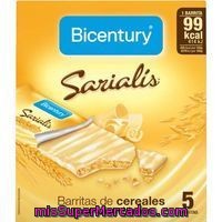 Barrita De Choco Blanco Bicentury Sarialis, Caja 100 G