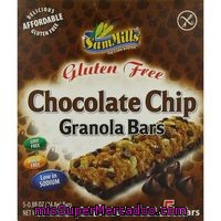 Barritas Con Cereal Chips Sin Glutén Sam Mills, Paquete 124 G