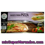 Base Pizza Refrigerada, Hacendado, Pack 2 U - 520 G