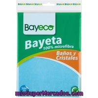 Bayeta Microfibra Baños-cristales Bayeco, Pack 1 Unid.