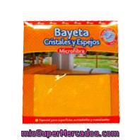 Bayeta Microfibra Naranja Cristales Y Espejos, Bosque Verde, U
