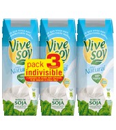 Bebida De Soja Natural Vivesoy Pack De 3x25 Cl.