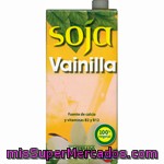 Bebida Soja Vainilla, Hacendado, Brick 1 L