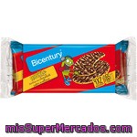 Bicentury Nackis Kids Tortitas De Maíz Con Chocolate Sabor Avellana Packs 4x2 Unidades Estuche 108 G