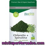 Biotona Algas Chlorella Y Spirulina En Polvo Fuente De Proteínas Y Aminoácidos 100% Ecológico Envase 200 G