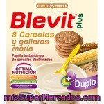 Blevit Plus Duplo Papilla Instantánea De 8 Cereales Y Galletas María Desde Los 5 Meses Caja 600 G