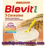 Blevit Plus Papilla Instantánea De 5 Cereales Desde Los 5 Meses Caja 600 G