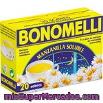 Bonomelli Manzanilla Soluble Azucarada 20 Sobres Estuche 100 G