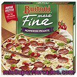 Buitoni Masa Fina Pizza De Pepperoni Picante Estuche 320 G