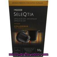 Café Colombia Eroski Seleqtia, Caja 10 Monodosis