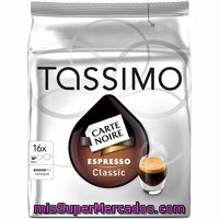 Café Espresso Classic Tassimo, Paquete 16 Monodosis