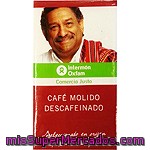 Café Natural Descafeinado Intermon Oxfam, Paquete 250 G