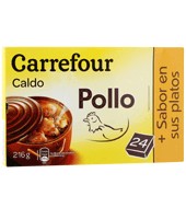 Caldo De Pollo Pastillas Carrefour Pack De 24x10 G.