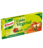 Caldo Vegetal Con Aceite De Oliva 24 Pastillas Knorr 240 G.
