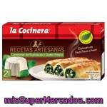 Canelones De Espinaca-queso La Cocinera, Caja 530 G