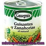 Cassegrain Guisantes Y Zanahorias Muy Finos Al Natural Lata 265 G Neto Escurrido