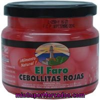 Cebollitas Rojas Agridulces Faro, Tarro 500 G