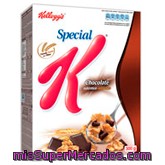 Cereal Copos Arroz Trigo Integral Chocolate Special K, Kelloggs, Caja 375 G
