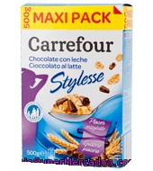 Cereal Stylesse Con Chocolate Con Leche Carrefour 500 G.
