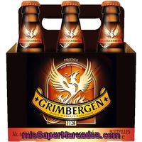 Cerveza Abadia Belga Grimbergen Double Pack 6 Botellas De 33 Centilitros
