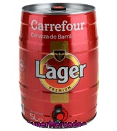 Cerveza Barril Carrefour 5 L.