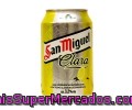 Cerveza Con Limón Sin Alcohol San Miguel Clara Lata De 33 Centilitros