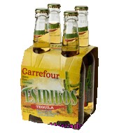 Cerveza Con Tequila Carrefour Pack De 4x33 Cl.