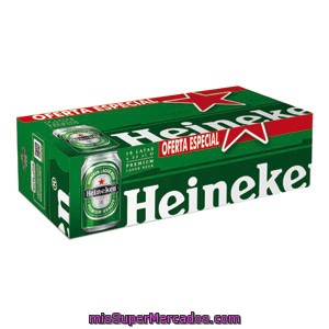 Cerveza Heineken Pack De 18x33 Cl.