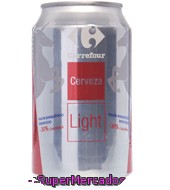 Cerveza Light Carrefour 33 Cl.