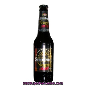 Cerveza Negra, Steinburg, Botellin 330 Cc