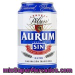 Cerveza Sin Alcohol Aurum, Lata 33 Cl