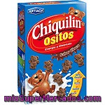 Chiquilin Galletas Ositos Sabor Choco Caja 450 Gr