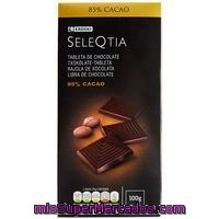 Chocolate Negro 85% Cacao Eroski Seleqtia, Tableta 100 G