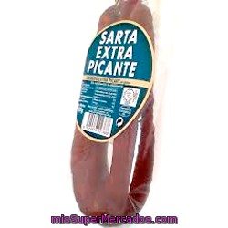 Chorizo Picante Extra Sarta Pieza, Hacendado, U 280 G